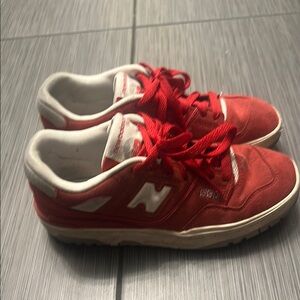 New Balance Kids Shoes - Red and White
